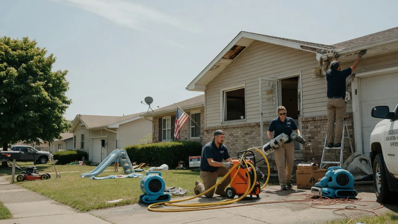 Water Damage Restoration in Francisco, IN near me